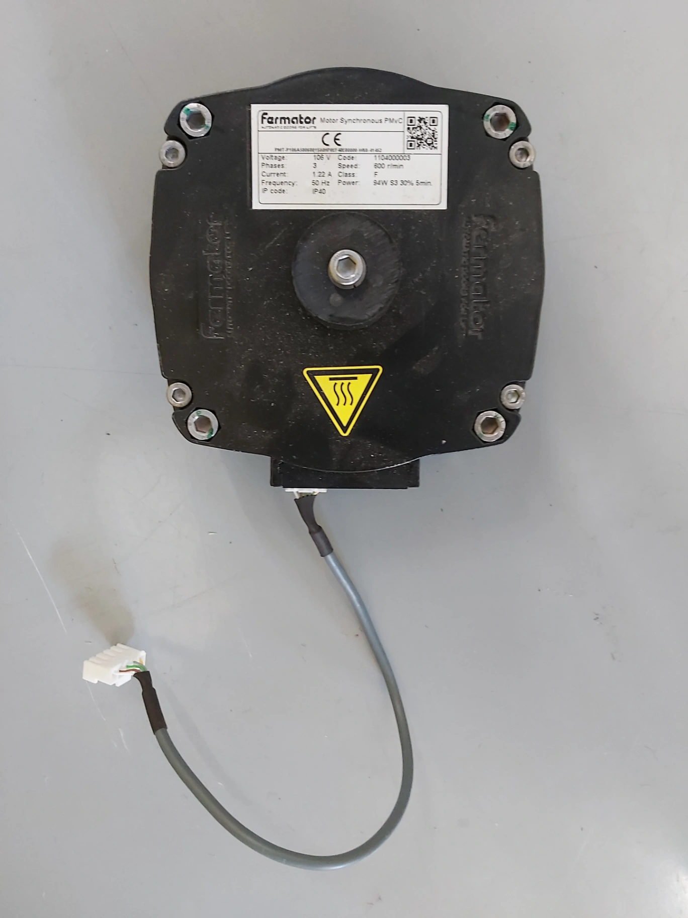 Moteur d'opérateur de portes